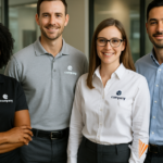 Custom Embroidered Woven Shirts for Branding and Style