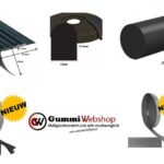 Vollgummi-U-Profile: Langlebigkeit für Ihre Projekte | Gummiwebshop.de