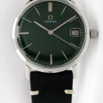 Omega Constellation Green Dial Vintage Watch – Timeless Elegance